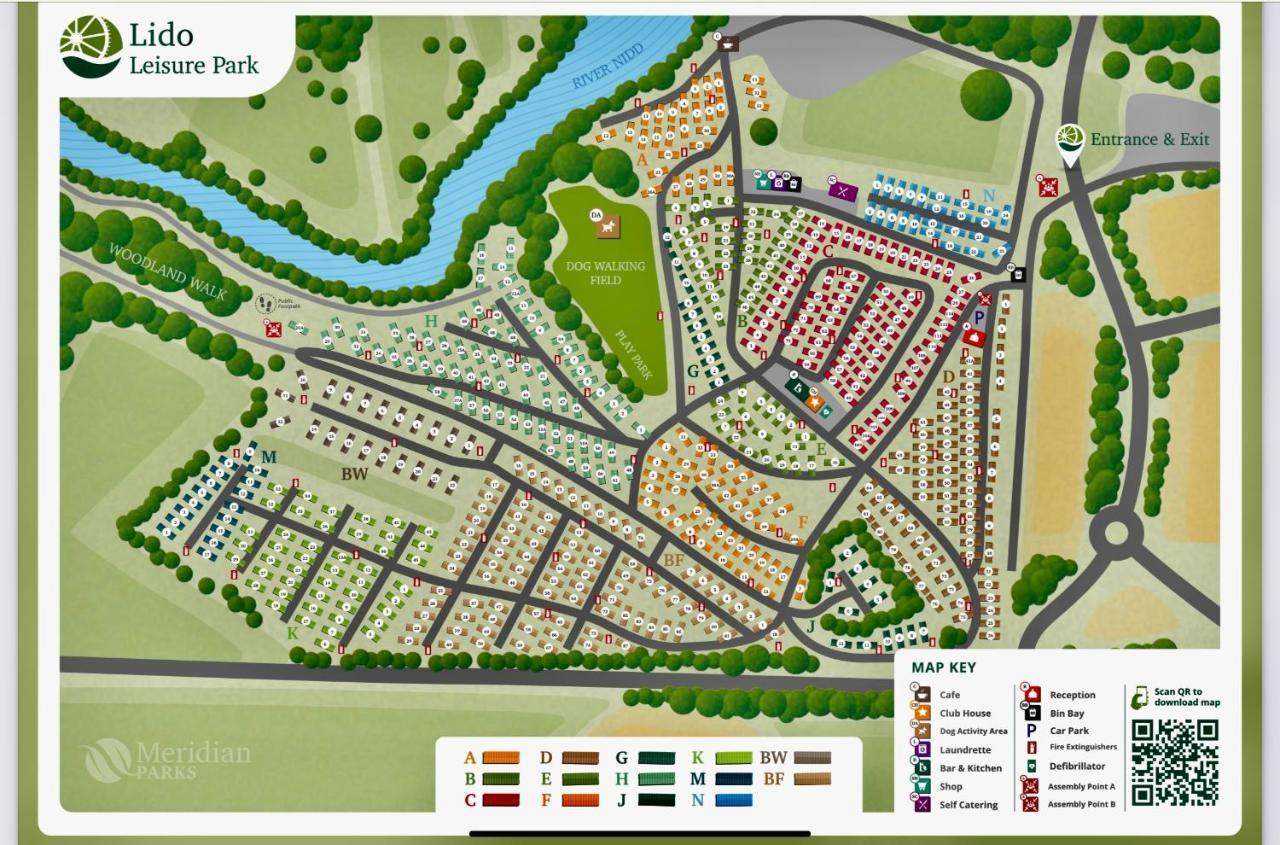 Appleblossom Lodge, Lido Leisure Park, 纳尔斯伯勒 外观 照片